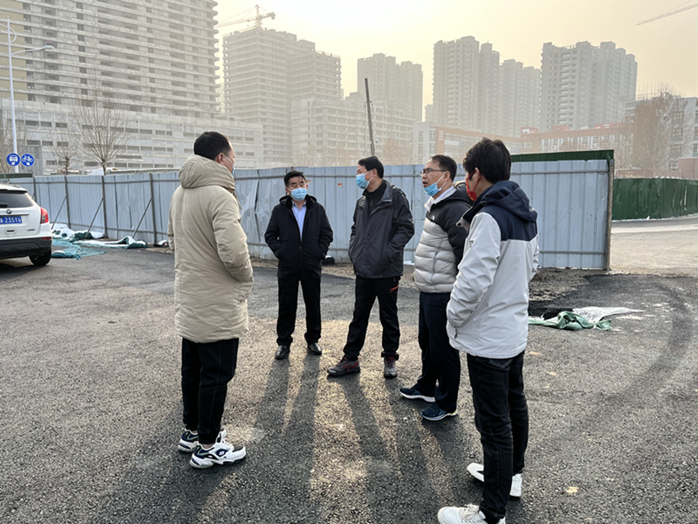 集團公司強化春節(jié)期間市政工程安全生產、常態(tài)化防疫等綜合治理工作