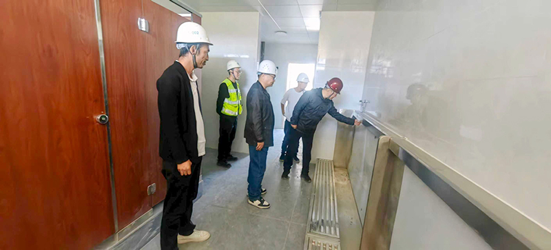 鄭州市建設(shè)投資集團(tuán)有限公司 第六十七高級(jí)中學(xué)項(xiàng)目部國(guó)慶、中秋安全生產(chǎn)檢查簡(jiǎn)報(bào)